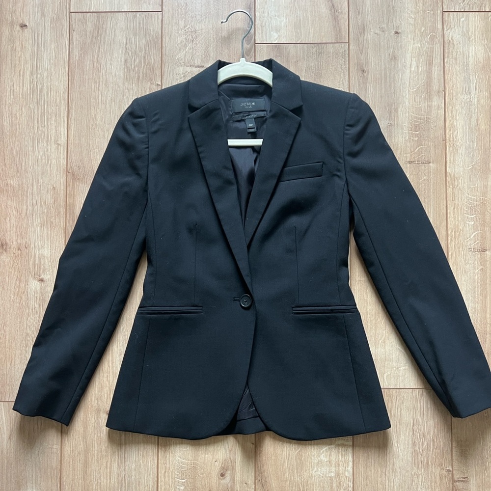 [New/Unworn] J.Crew Petite Campbell Blazer-Italian Stretch Wool